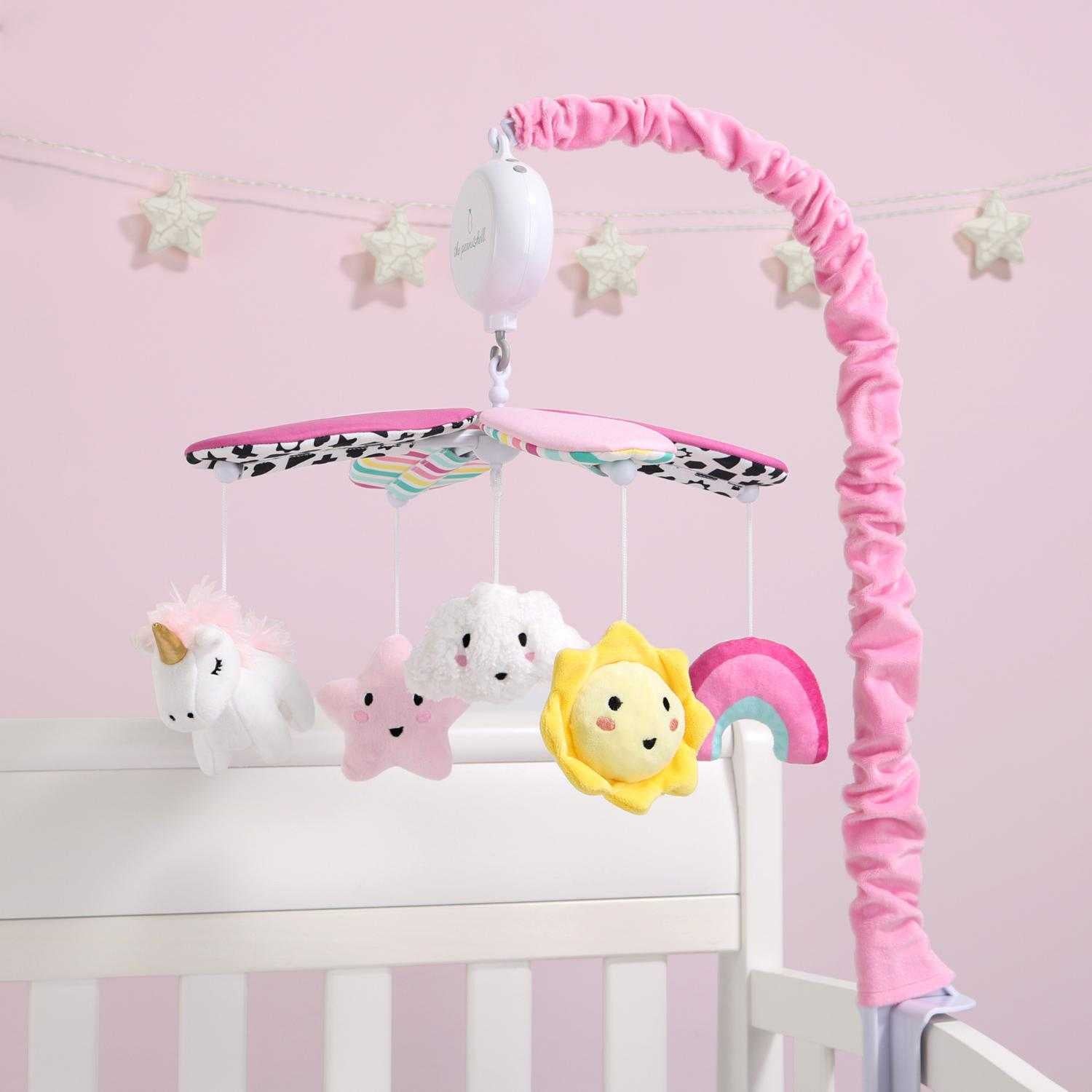 Pink Look Up Musical Mobile
