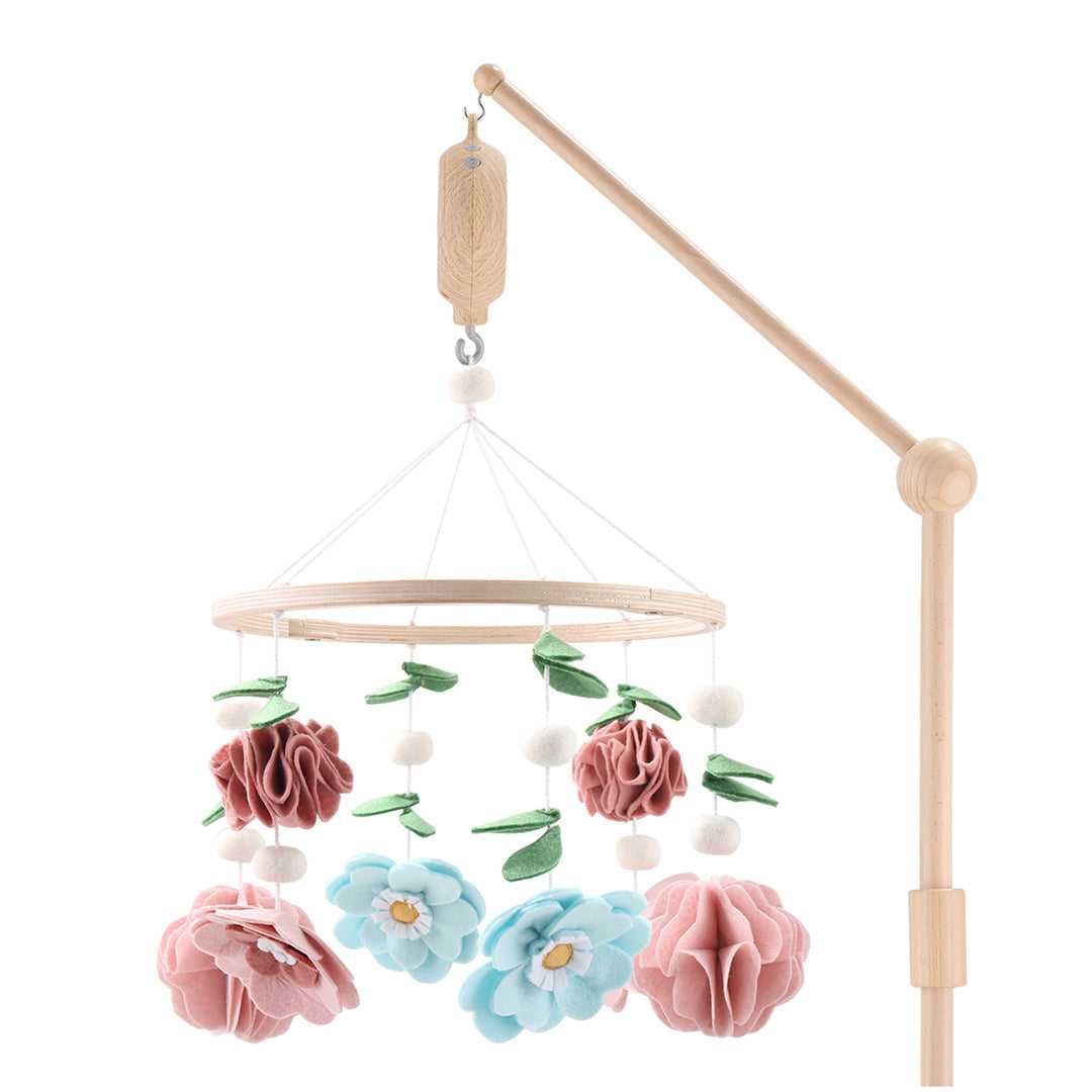 Wildflower Baby Musical Crib Mobile for Girls