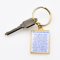Travelers Prayer Keychain