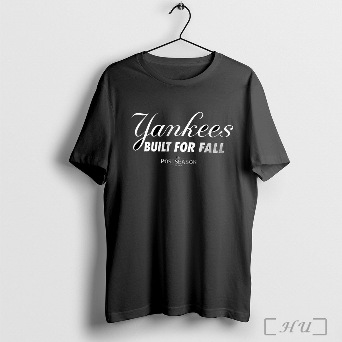 Officials New York Yankees 2025 Mlb Postseason Built For Fall T Shirt