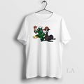 Original Green Frog And Black Seal Unisex T-shirt, Sweatshirt, Hoodie, Long Sleeve Tee