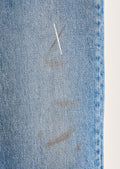 Pantera Distressed Wide Leg Jean