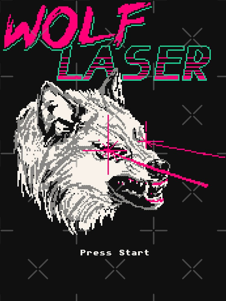 Wolf Laser by wytrab8 Unisex T-shirt, Sweatshirt, Hoodie, Long Sleeve Tee
