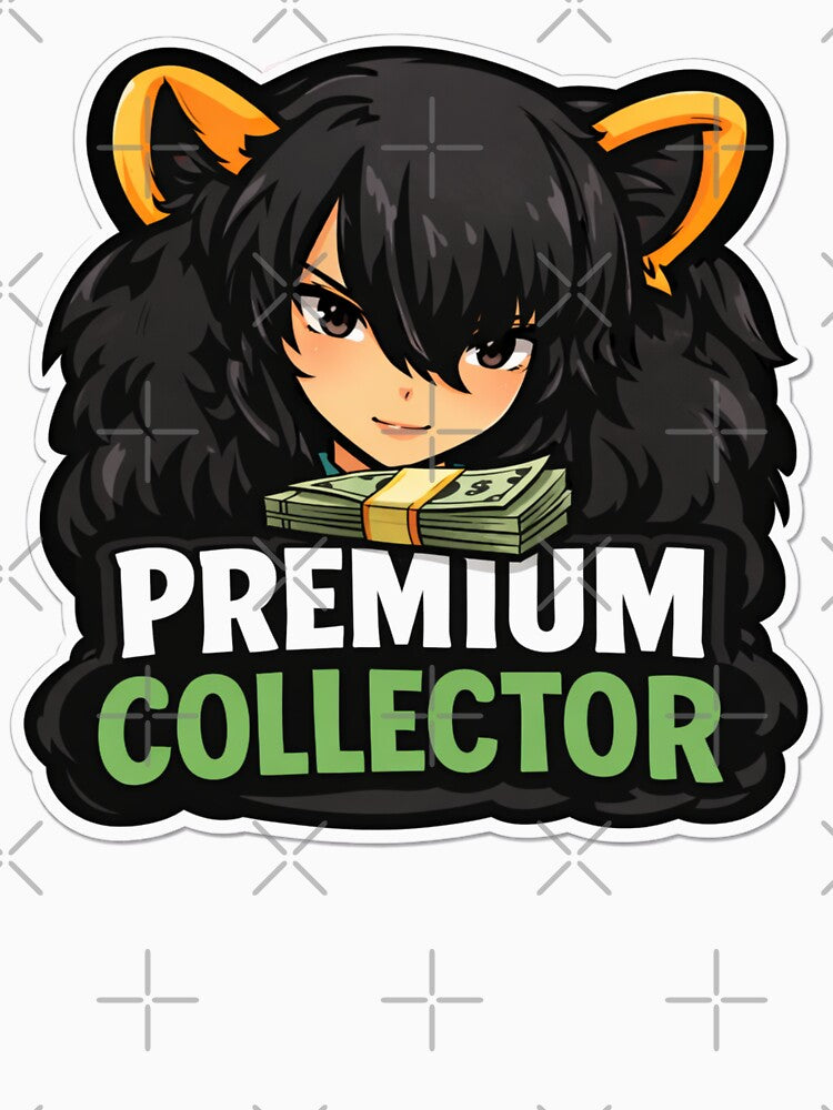 Premium Collector – Anime Money Collector Trading Meme by VolatilityEdge Unisex T-shirt, Sweatshirt, Hoodie, Long Sleeve Tee