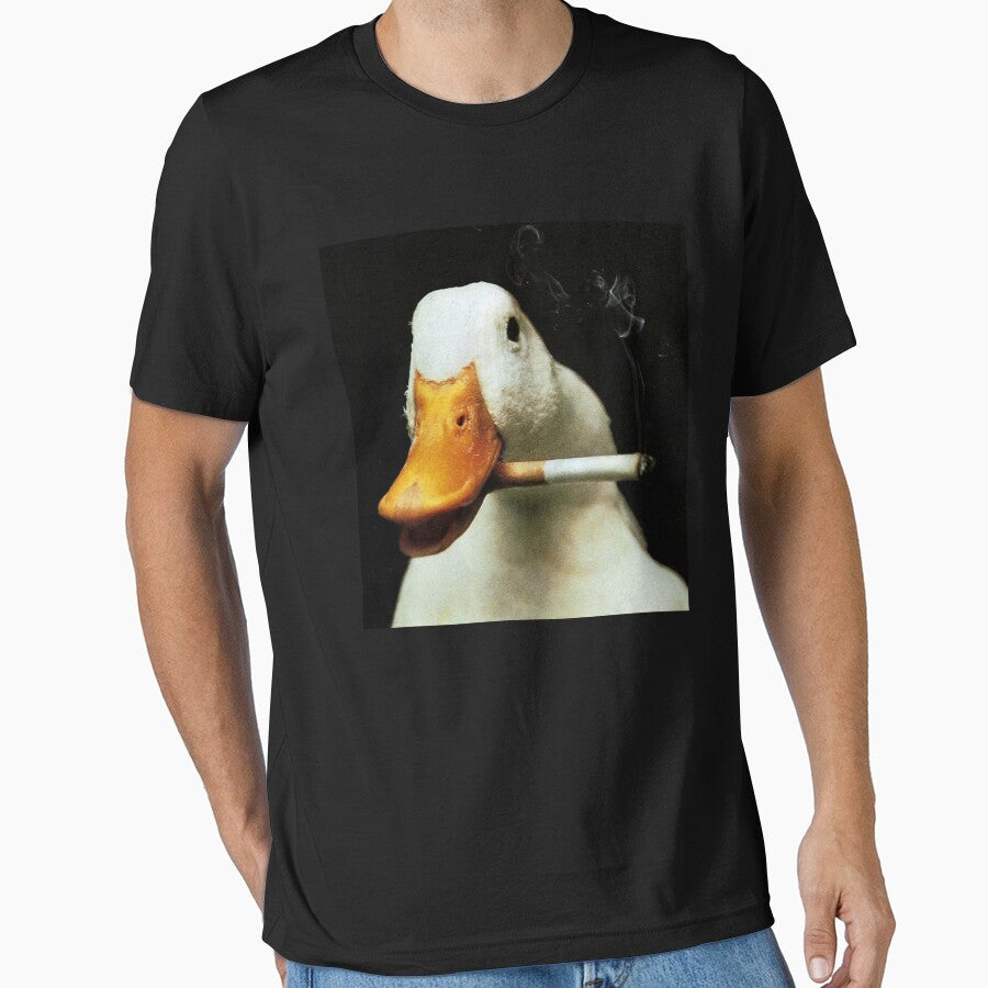 It Looks Just As Stupid When You Do It Cool Duck Smoking by HeatherCWolf Unisex T-shirt, Sweatshirt, Hoodie, Long Sleeve Tee