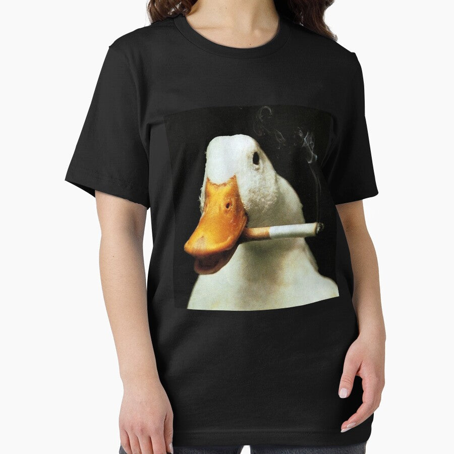 It Looks Just As Stupid When You Do It Cool Duck Smoking by HeatherCWolf Unisex T-shirt, Sweatshirt, Hoodie, Long Sleeve Tee