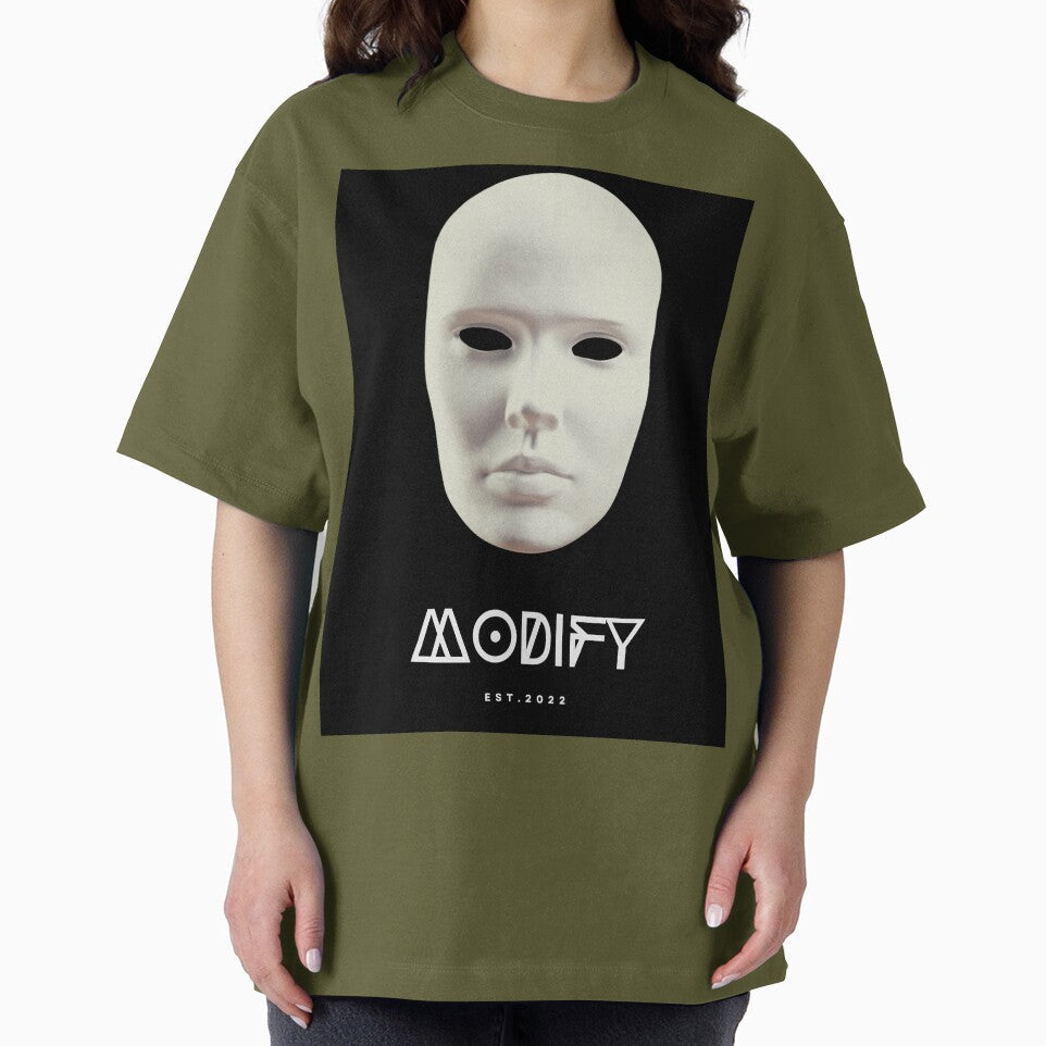 Modern Aesthetic Face Mask by WOLFFOLINS Unisex T-shirt, Sweatshirt, Hoodie, Long Sleeve Tee