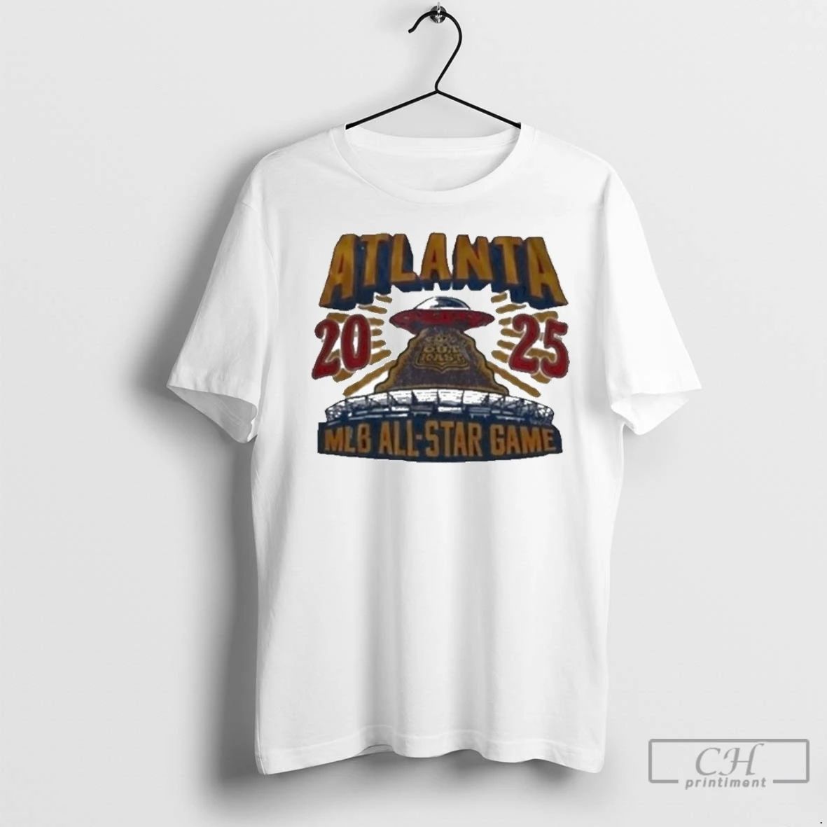 Premium Ufo Atlanta Braves Mlb All Star Game 2025 Unisex T-shirt, Sweatshirt, Hoodie, Long Sleeve Tee